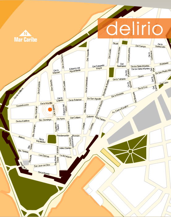 Ubicación Hotel Delirio